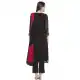 Black Color Faux Georgette Designer Wear Ready-made Suits | FHRT727332250