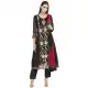 Black Color Faux Georgette Designer Wear Ready-made Suits | FHRT727332250