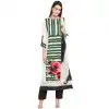 White Color Printed Designer Wear Ready-made Suits | FHRT727332254