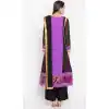 Purple Color Faux Georgette Readymade Palazzo Suit | 310636150