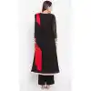 Faux Georgette Black Color Readymade Palazzo Suit | 310636154