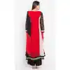 Faux Georgette Red Color Readymade Palazzo Suit | 310636156