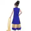 Blue Color Net Embroidery Readymade Salwar Kameez | 332139279
