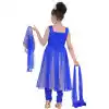 Blue Color Net Readymade Kids Girls Anarkali Suit | 332139303-A