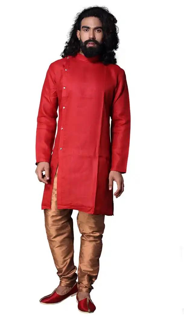 Gorgeous Maroon Color Cotton Casual kurta Pajama | 336639835