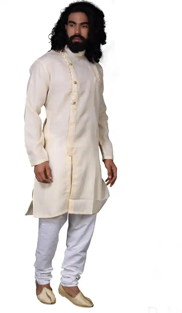 Fon Color Cotton Casual kurta Pajama | 336639849