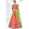 Pink Color Banarasi Heavy Designer Wedding Lehenga Choli | 346940995