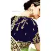 Dark Blue Color Velvet Heavy Designer Wedding Lehenga Choli | 346940998