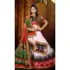 Majesty Blue Color Digital Print Lahanga Choli Collection | 15497811