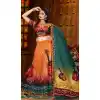 White Color Digital Print Lahanga Choli Collection | 15497812