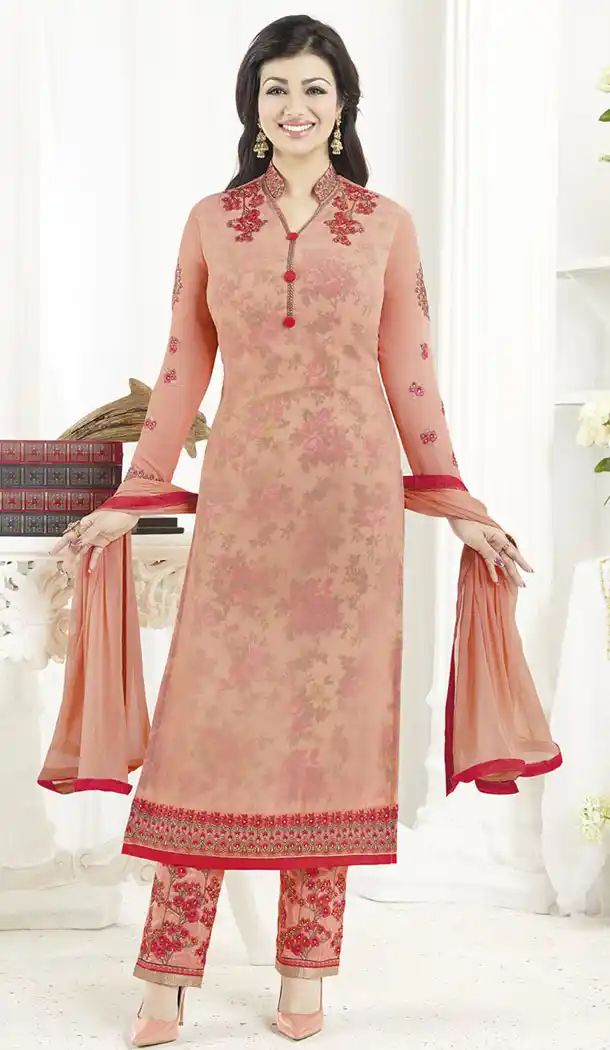 Ayesha Takia Attractive Cream Salwar Kameez | 355742054