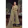 Grey Color Premium Net Designer Wear Salwar Kameez | 358442436