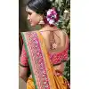 Orange Color Pure Banarasi Silk Designer Saree | 358142418