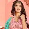 Light Pink Color Georgette Party Wear Sharara Suit | 360242754