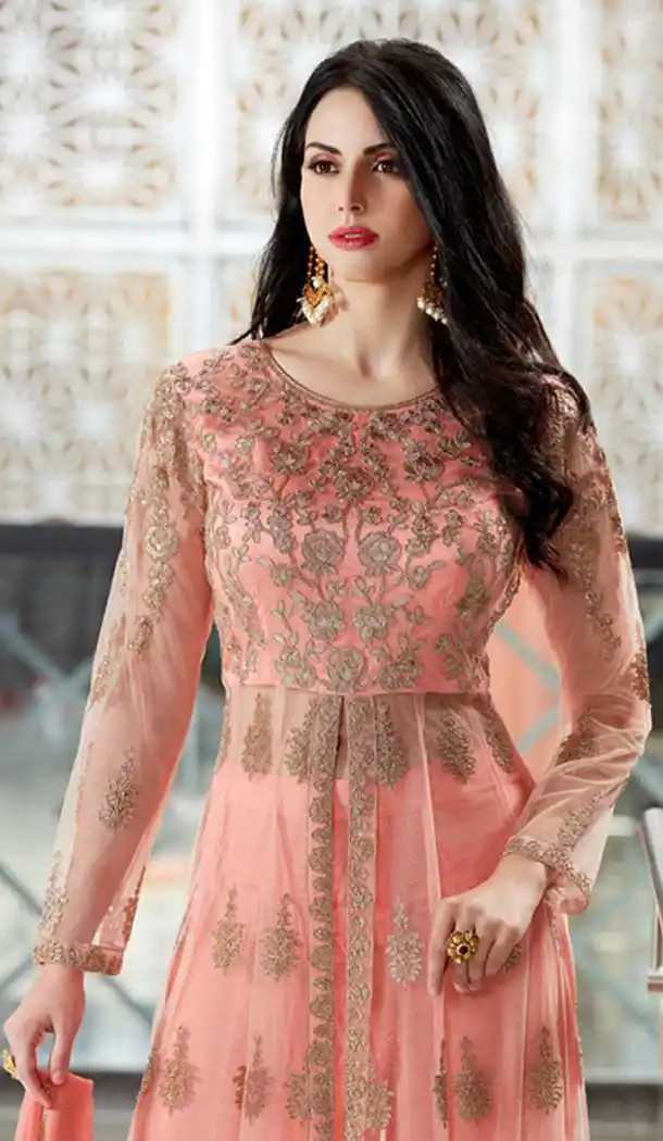 Pink Color Net Exclusive Heavy Designer Lehenga Suit | 364943374