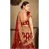 Maroon Color Velvet Stone Work Wedding Lehenga | 365943472