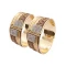 Attractive Gold Color Alloy Gold Plated Kada Style Bangles | 367343671