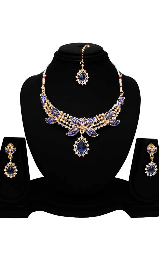 New Design Blue Color Fashion Necklace For Women | 368043880