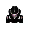 Perfect Look Pink & Blue Color Alloy Imitation Necklace | 368043893
