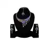 Wonderful Blue & Silver Color Alloy Imitation Necklace | 368043906