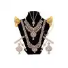 Wonderful Blue & Silver Color Alloy Imitation Necklace | 368043906