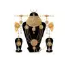 Wonderful Blue & Silver Color Alloy Imitation Necklace | 368043906
