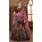 Chic Coffee Color Satin Silk Mehenga and Ceremony Lehenga | 375844885