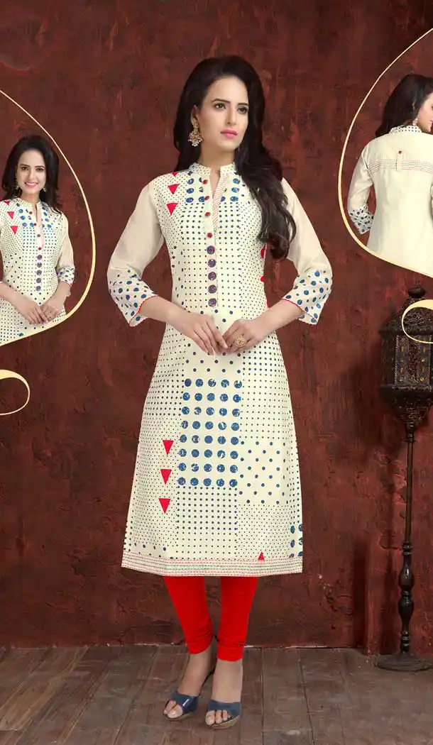 Fancy Maroon Color Chanderi Pakistani Style Readymade Kurtis | 374444747