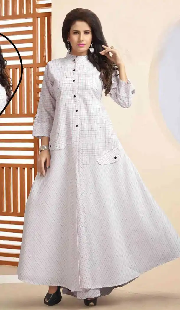 Alluring Pink Color Chanderi Pakistani Style Readymade Kurtis | 374444749