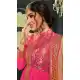 Latest Magenta Color Pure Silk Indo Western Lehenga Choli | 376544971