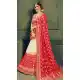 Latest Red, White Color Pure Silk Indo Western Lehenga Choli | 376544973