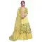 Adorable Light Yellow Color Crepe Silk Designer Party Wear Lehenga | 56906134
