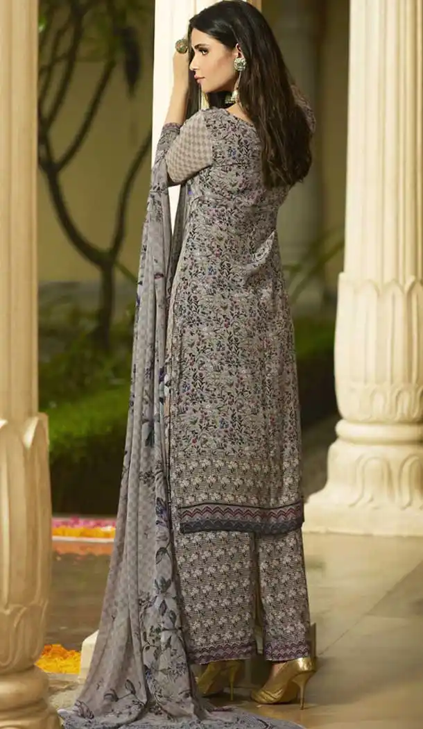 Multi Color Faux Italian crepe Casual Wear Palazzo Suit | 383145794