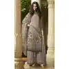 Multi Color Faux Italian crepe Casual Wear Palazzo Suit | 383145794