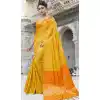 Orange Color Chanderi Silk Kanchipuram Regional Saree | 382745777