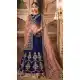 Dark Blue Color Banarasi Silk Designer Wedding Lehenga Choli | 383045787