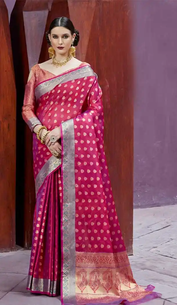 Elegance Multi Color Ketaki Silk Casual Wear Saree - 385546277