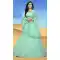 Aqua Green Color Organza Designer Wedding Lehenga Choli | 387946770