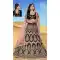 Coffee Color Velvet Heavy Designer Wedding Lehenga Choli | 387946773