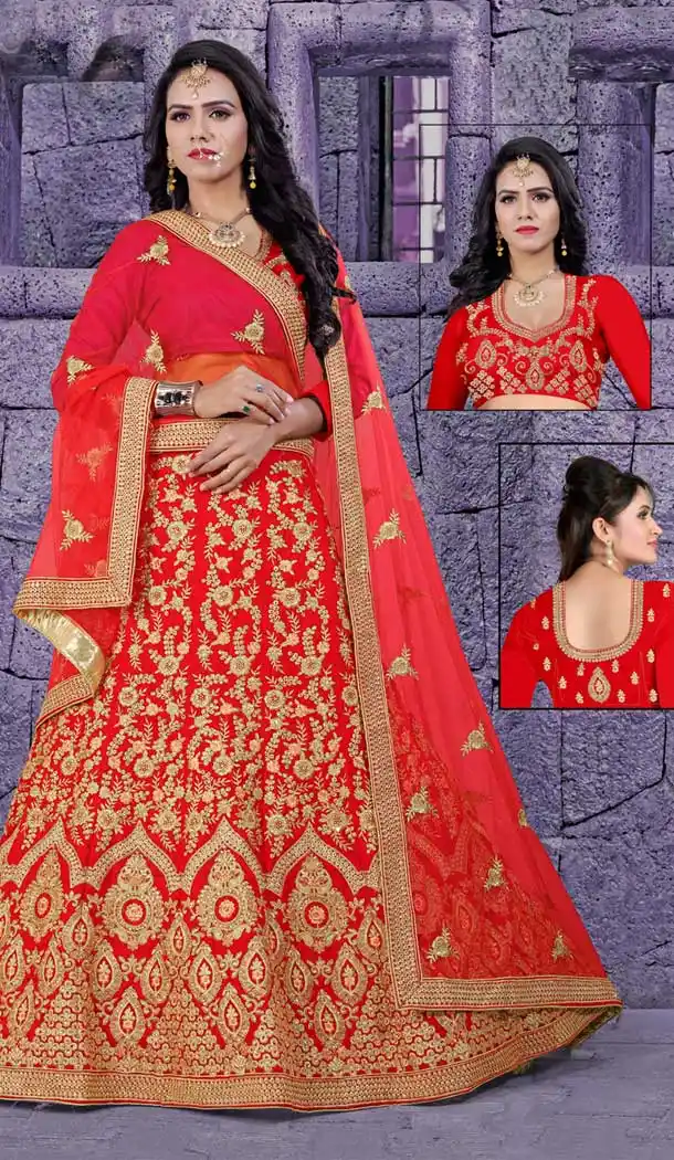 Exquisite Blue Color Velvet Designer Wedding Lehenga Choli | 387946783