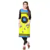 Classy Multi Color American Crepe Casual Wear Readymade Kurtis - 3302861