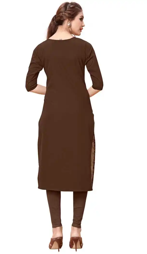 Attractive Multi Color American Crepe Casual Wear Readymade Kurtis - 3302862