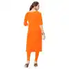 Chic Multi Color American Crepe Casual Wear Readymade Kurtis - 3302866