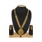 Golden Color Kundan Imitation Jewellery Necklace Set - 392947341
