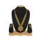 Golden Color Kundan Imitation Jewellery Necklace Set - 392947343