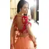 Malaika Arora Khan Wedding Banarasi Silk Lehenga Choli in Pink Color - 394747646