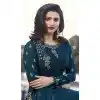 Prachi Desai Party Wear Lehenga Suit in Satin Georgette with Blue Color - 58707998
