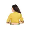 Yellow Color Soft Tissue Silk Designer Readymade Blouse - 353641824