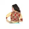 Red Color Pure Cotton Kalamkari Foil Print Designer Readymade Blouse - 353641825