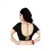 Black Color Velvet Designer Readymade Blouse For Women - 297834571